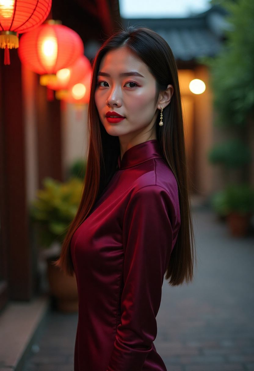 双月夜空